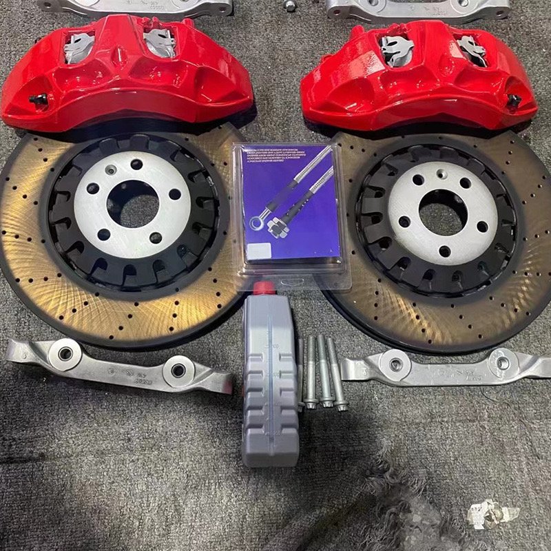 Sport Brake Upgrade Kit for Supply All Auto Brand Accessories Drilled Disc and Grooved Brakes
