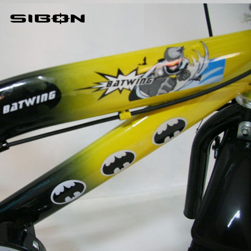SIBON B0110102 12" Hi-ten Steel Frame Alloy Rim Double Caliper Brake BK Tire China Kid Bicycle Children