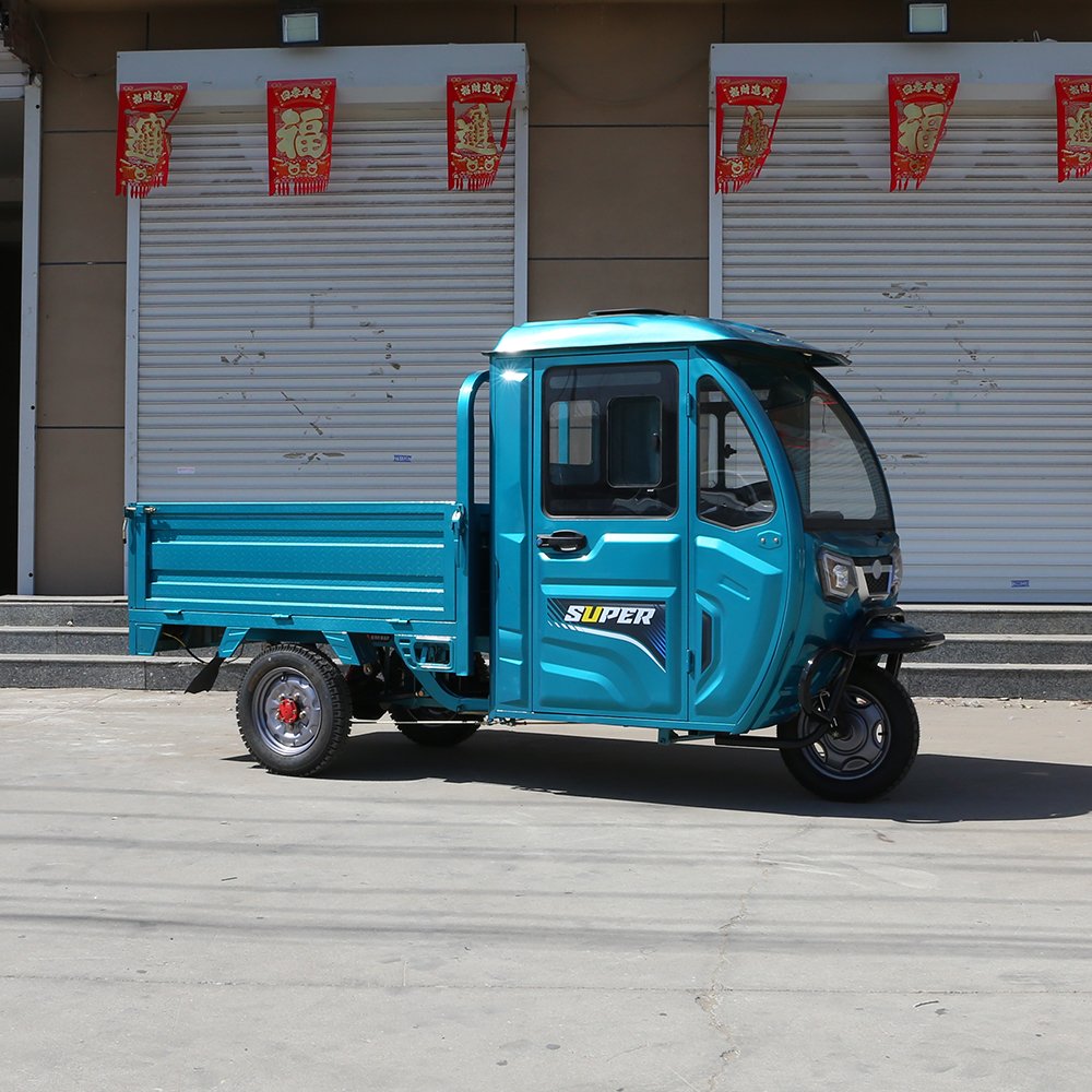 Wholesale Electric Motorcycle Tricycle 1200W Ebike Tricycle 3 Wheel Electric Bike for Delivery