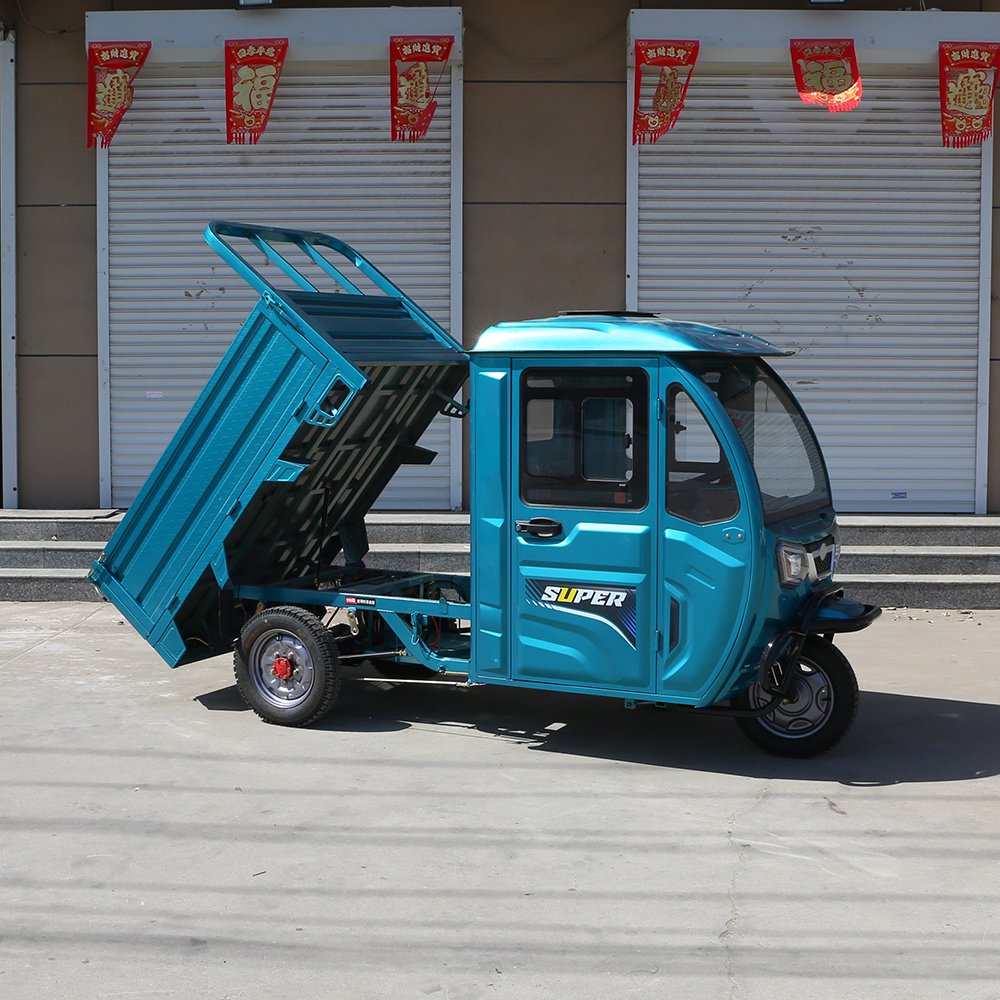 Wholesale Electric Motorcycle Tricycle 1200W Ebike Tricycle 3 Wheel Electric Bike for Delivery