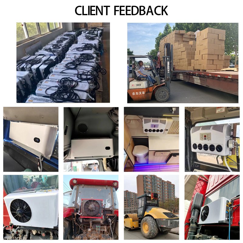 12V Air Conditioner Roof Top Truck Parking Air Conditioner 24V AC Parking Cooler Auto Air Conditioning System