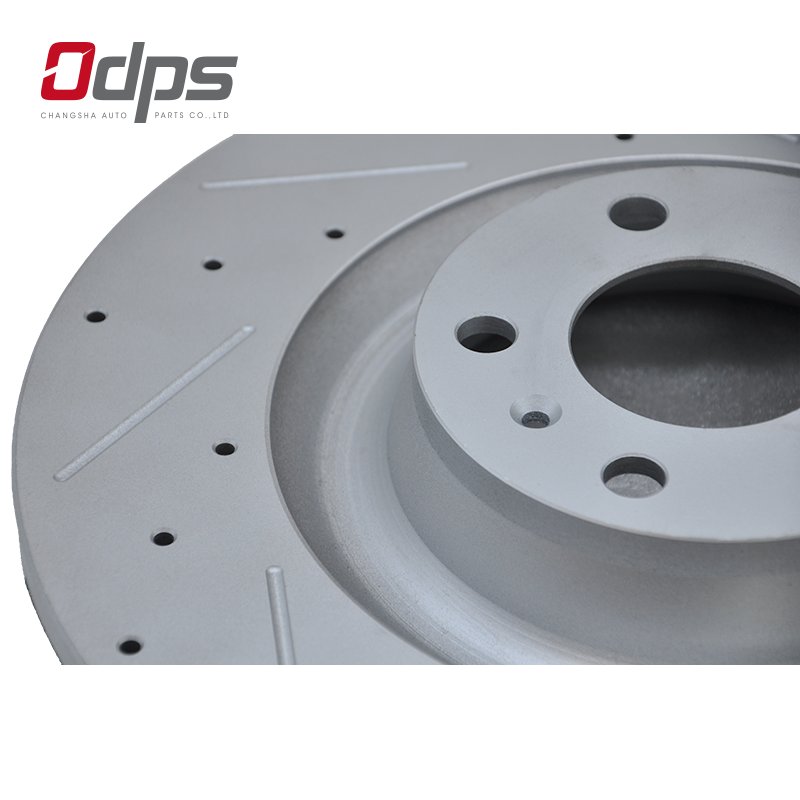 435120W060 Front Drilled and Slotted 360 mm Ceramic Brake Disc with 320 mm Durable Shockproof No Dust for Toyota Lexus Cars