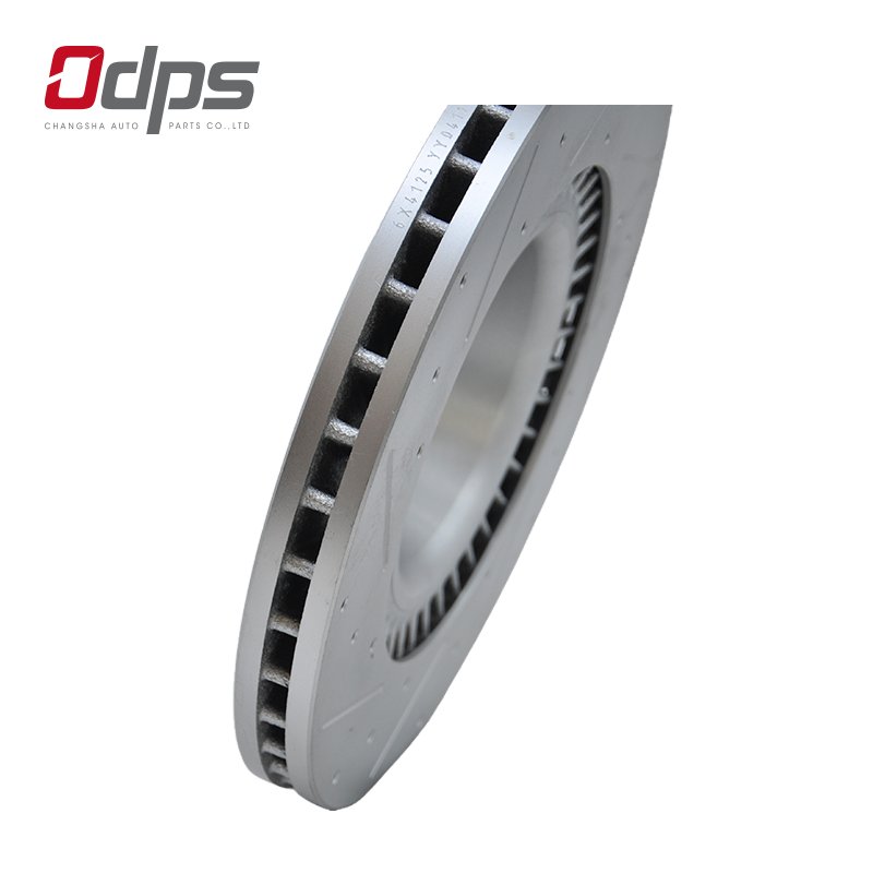 435120W060 Front Drilled and Slotted 360 mm Ceramic Brake Disc with 320 mm Durable Shockproof No Dust for Toyota Lexus Cars
