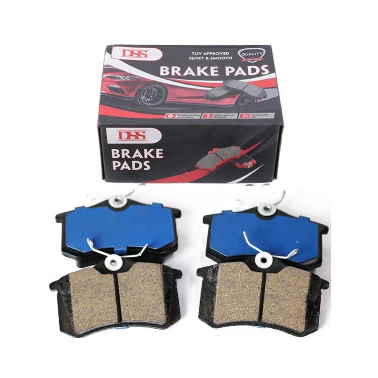 Factory Wholesale Japanese Auto Car Spare Parts High Quality Durable Front Wheel D340 Brake Pads for Peugeot VW