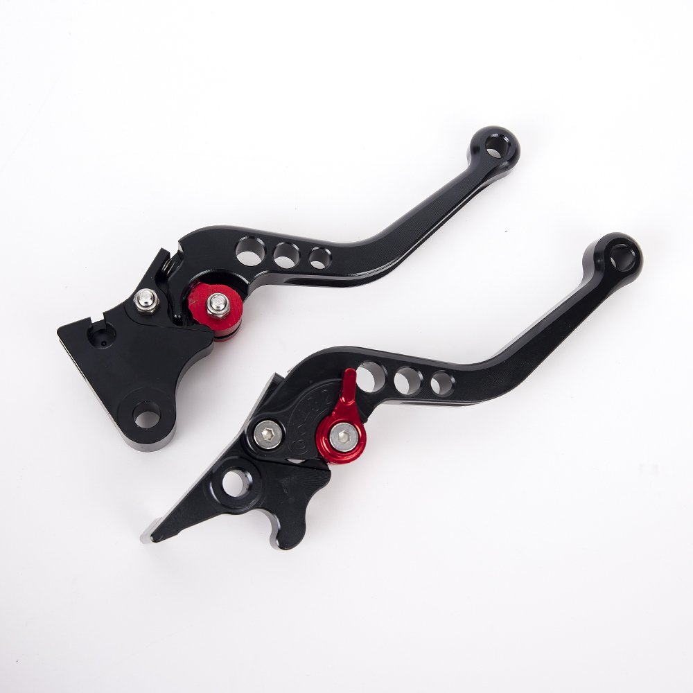 Custom Motorcycle Levers With Spring CNC Six Gears Adjustable Hydraulic Clutch and Brake Lever