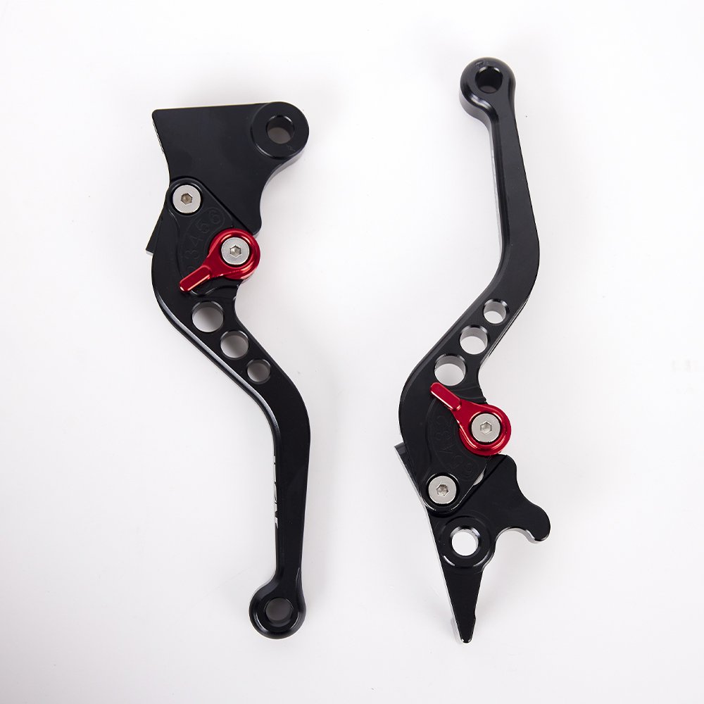 Custom Motorcycle Levers With Spring CNC Six Gears Adjustable Hydraulic Clutch and Brake Lever
