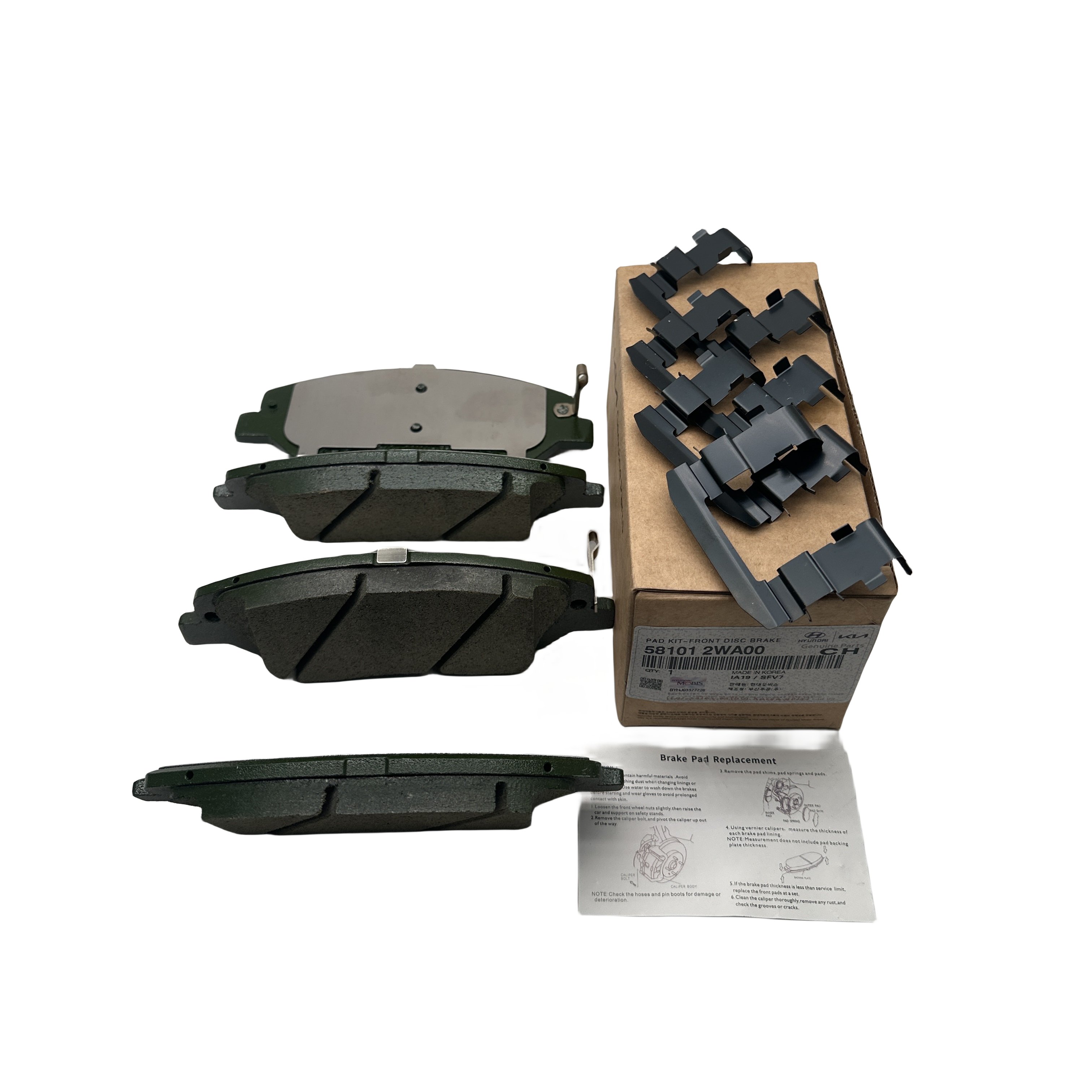 High Quality Ceramic Brake Pads 58101-2WA00 for Santa Fe Modern Automotive Brake System New Condition
