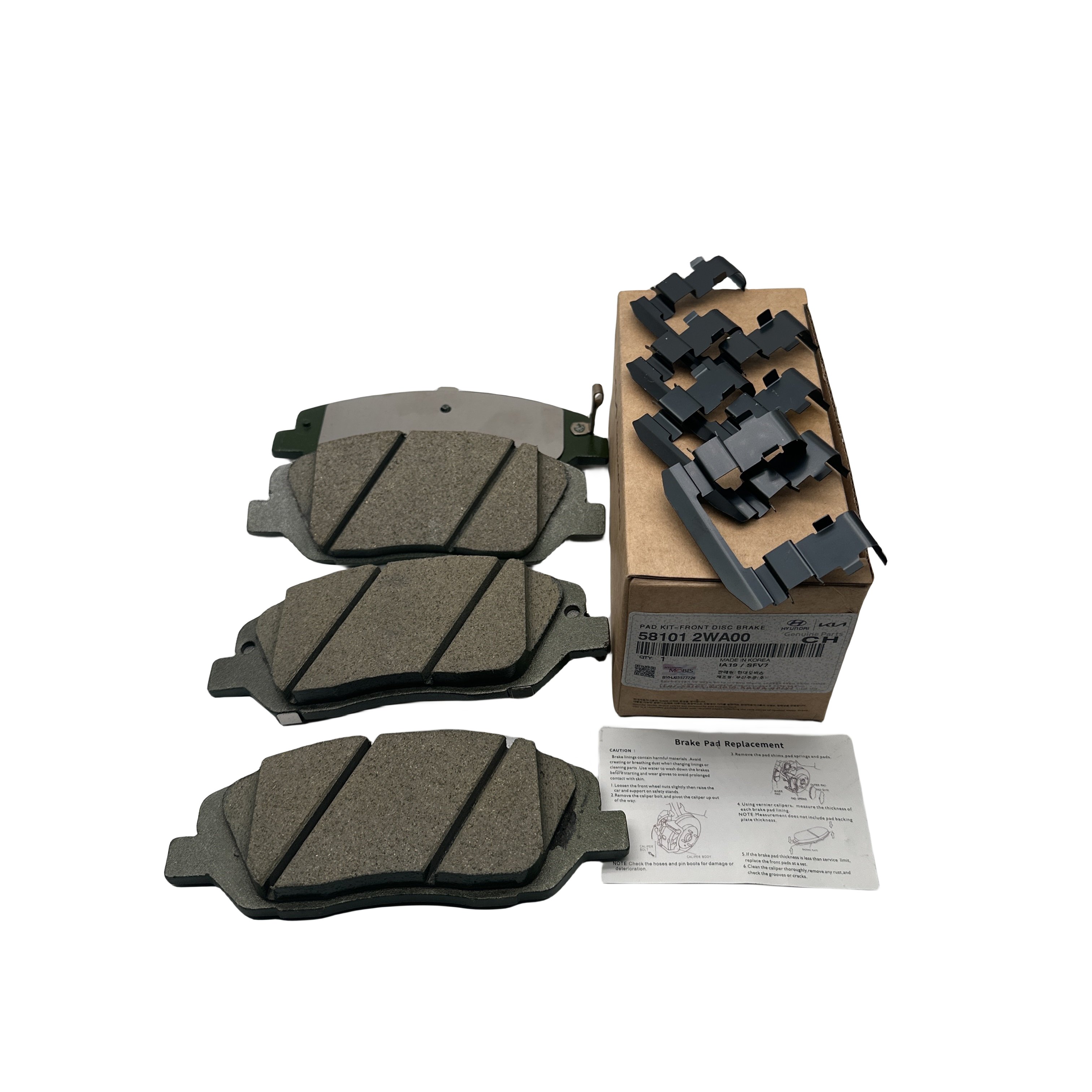 High Quality Ceramic Brake Pads 58101-2WA00 for Santa Fe Modern Automotive Brake System New Condition