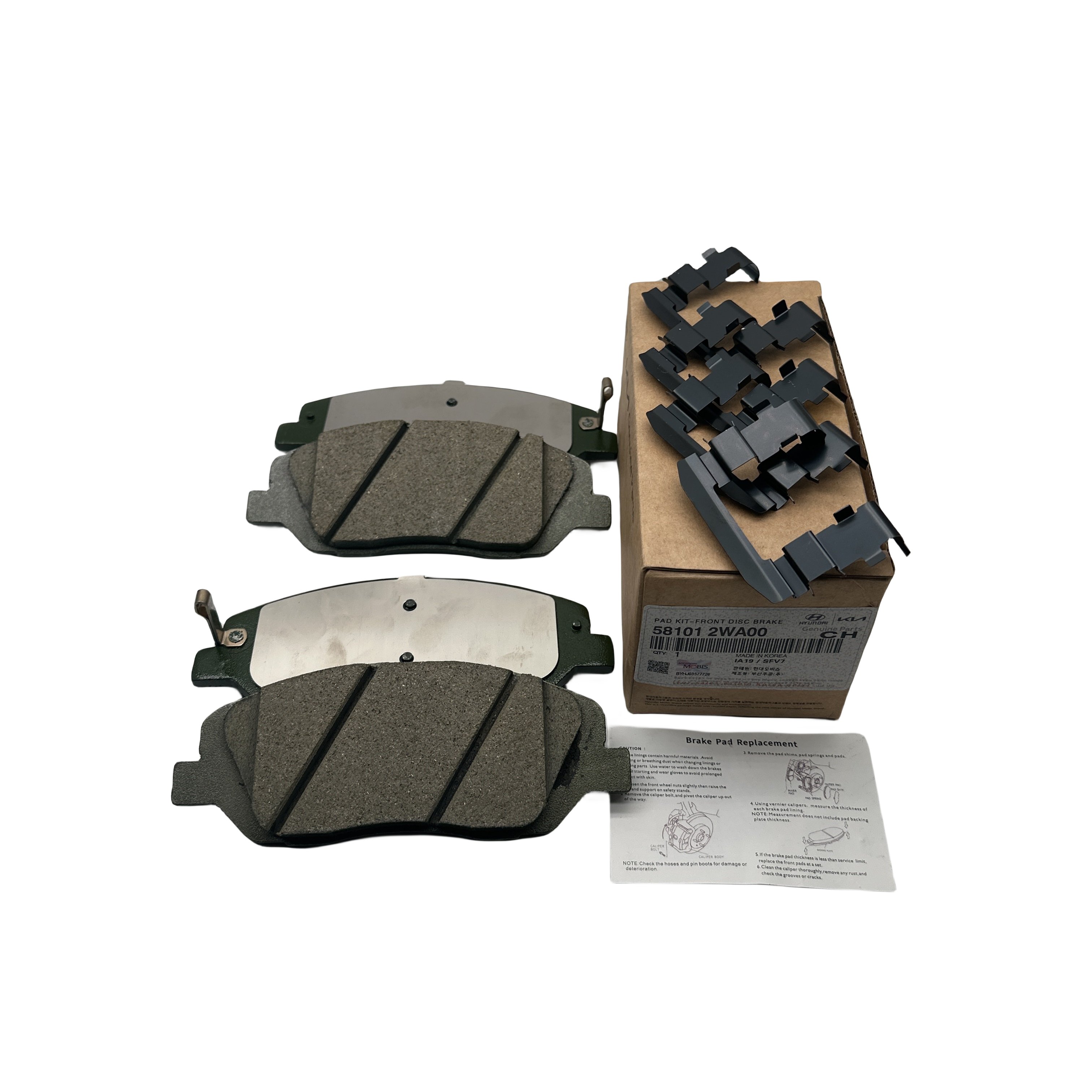 High Quality Ceramic Brake Pads 58101-2WA00 for Santa Fe Modern Automotive Brake System New Condition