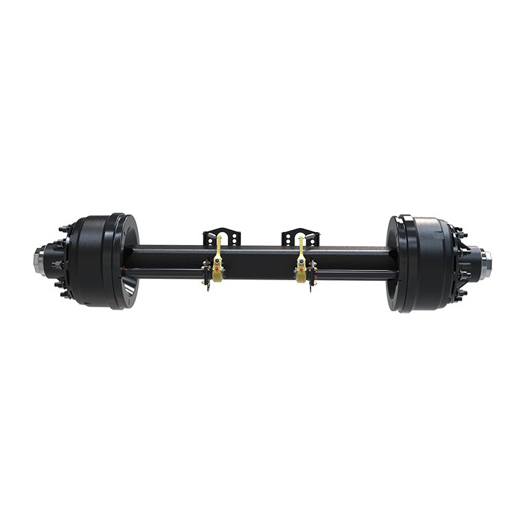 12t-18t Inboard Germany Type Axle Built-in Brake Drum Axle Trailer Axle for Sale