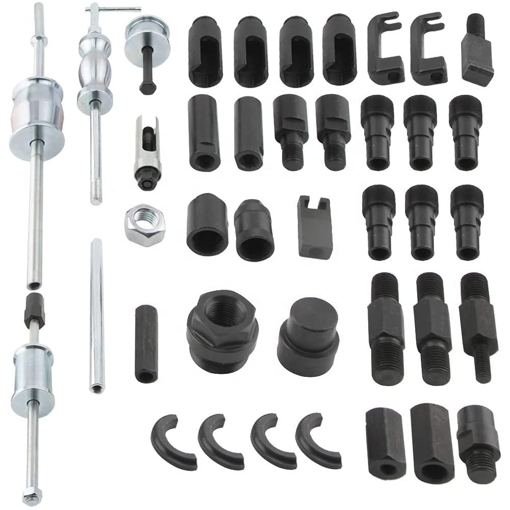 VIKTEC Master Car Repair Tools Kit Injector Puller Auto Truck Slide Hammer And Bearing Puller For Diesel Engine (VT01388)