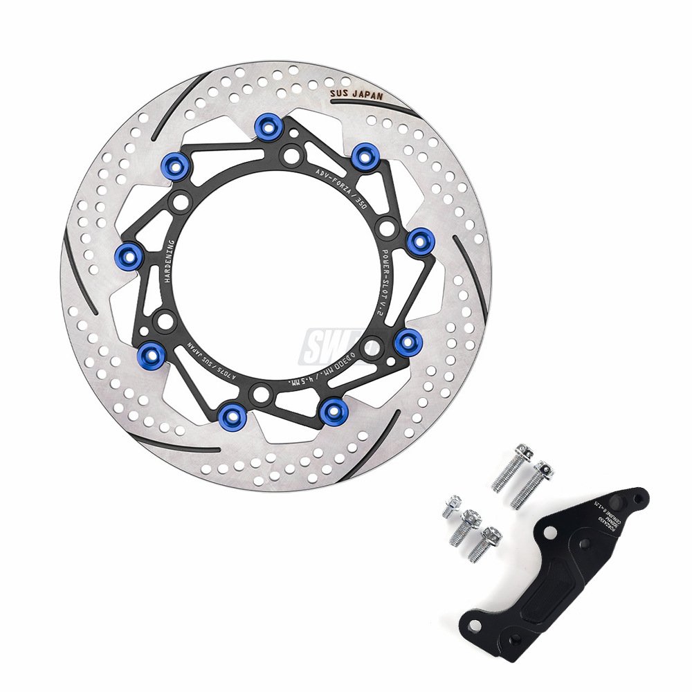 For Honda FORZA 350 FORZA350 Motorcycle FRONT Brake Disc Rotor 300MM Modification Radiation Connection Code Adapter Code Set