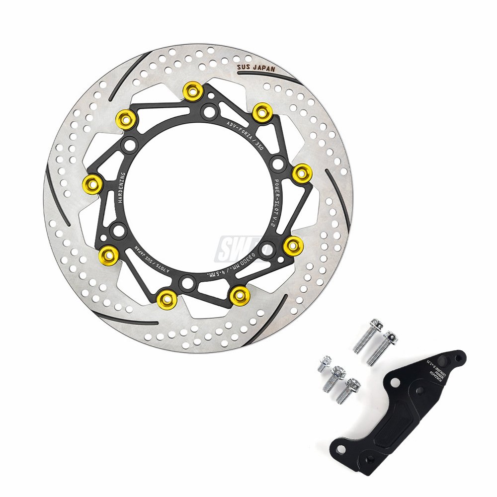 For Honda FORZA 350 FORZA350 Motorcycle FRONT Brake Disc Rotor 300MM Modification Radiation Connection Code Adapter Code Set