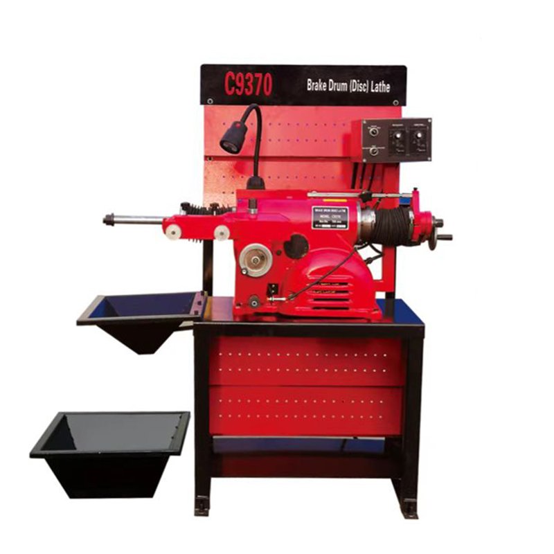 High Precision C9370 Automatic Automobile Brake Drum/Disc Lathe Professional Car Repair Use Advanced Cutting Equipment