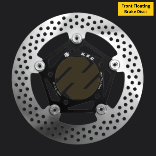 [Customized] 220mm Bwsx Bwsr Motorcycle Front Floating Brake Discs Rotors for Yamaha Cygnus Gryphus