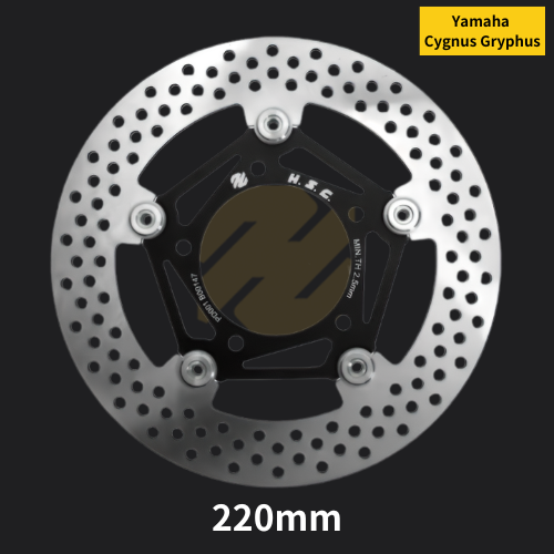 [Customized] 220mm Bwsx Bwsr Motorcycle Front Floating Brake Discs Rotors for Yamaha Cygnus Gryphus
