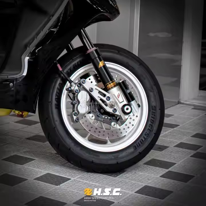 [Customized] 220mm Bwsx Bwsr Motorcycle Front Floating Brake Discs Rotors for Yamaha Cygnus Gryphus