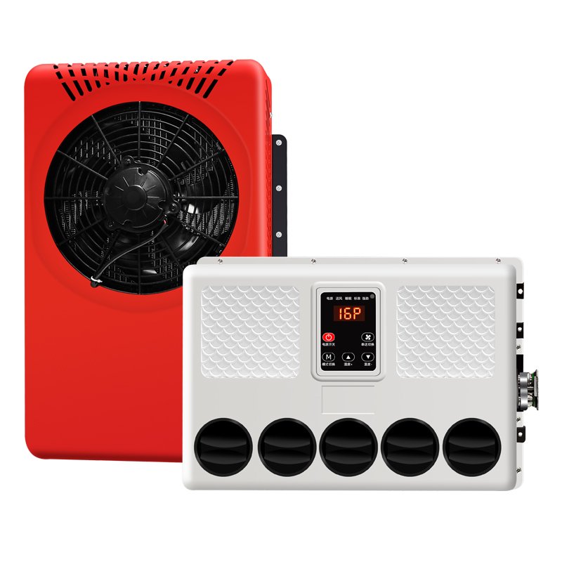 Hot Sale Smart Electric Parking Cooler New 12V/24V Car Air Conditioning System