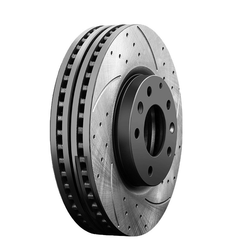 China Technical Customized 320mm Brake Discs Drilled and Slotted Disc Brake Rotor for subaru Legacy 2005