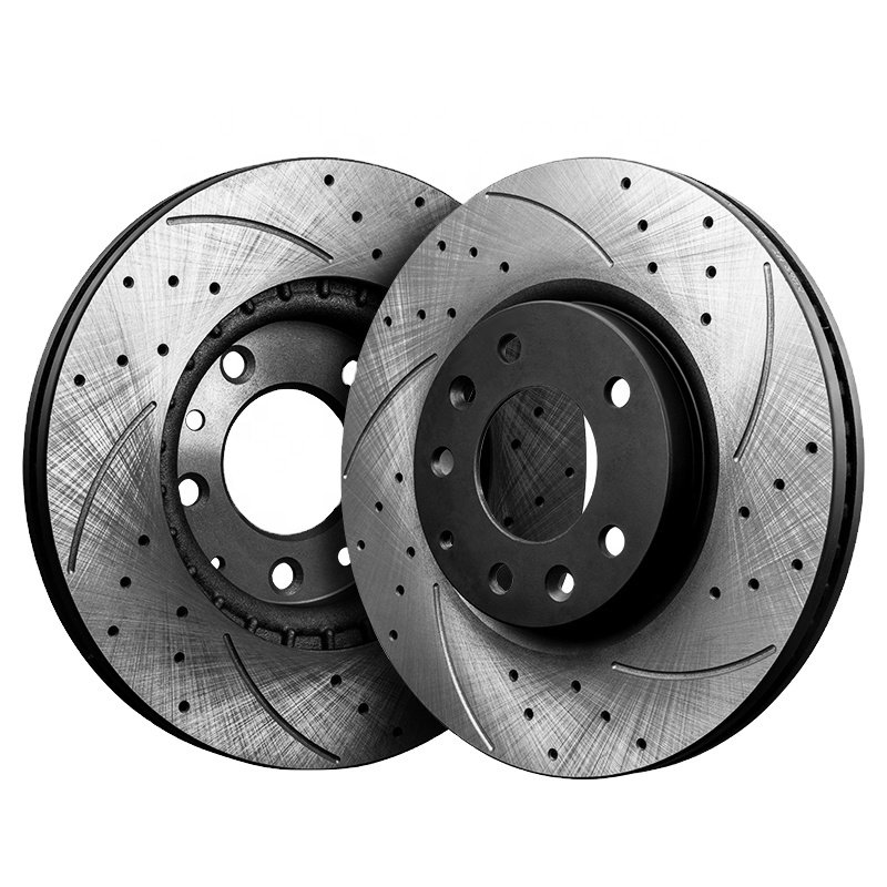 China Technical Customized 320mm Brake Discs Drilled and Slotted Disc Brake Rotor for subaru Legacy 2005