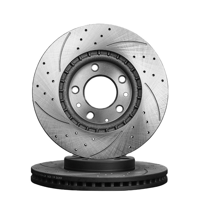 China Technical Customized 320mm Brake Discs Drilled and Slotted Disc Brake Rotor for subaru Legacy 2005