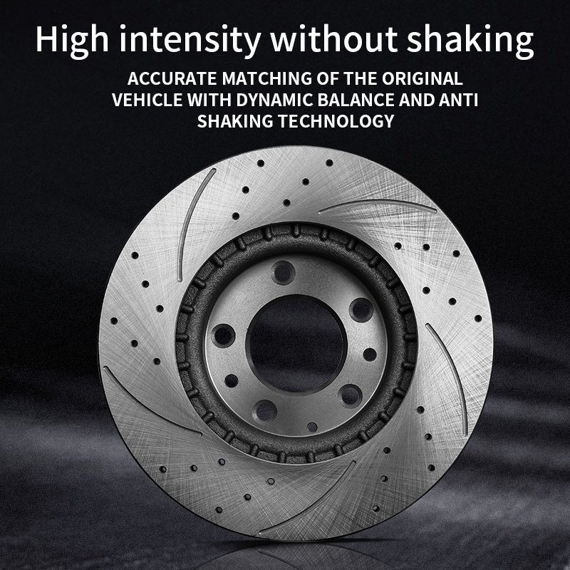 China Technical Customized 320mm Brake Discs Drilled and Slotted Disc Brake Rotor for subaru Legacy 2005