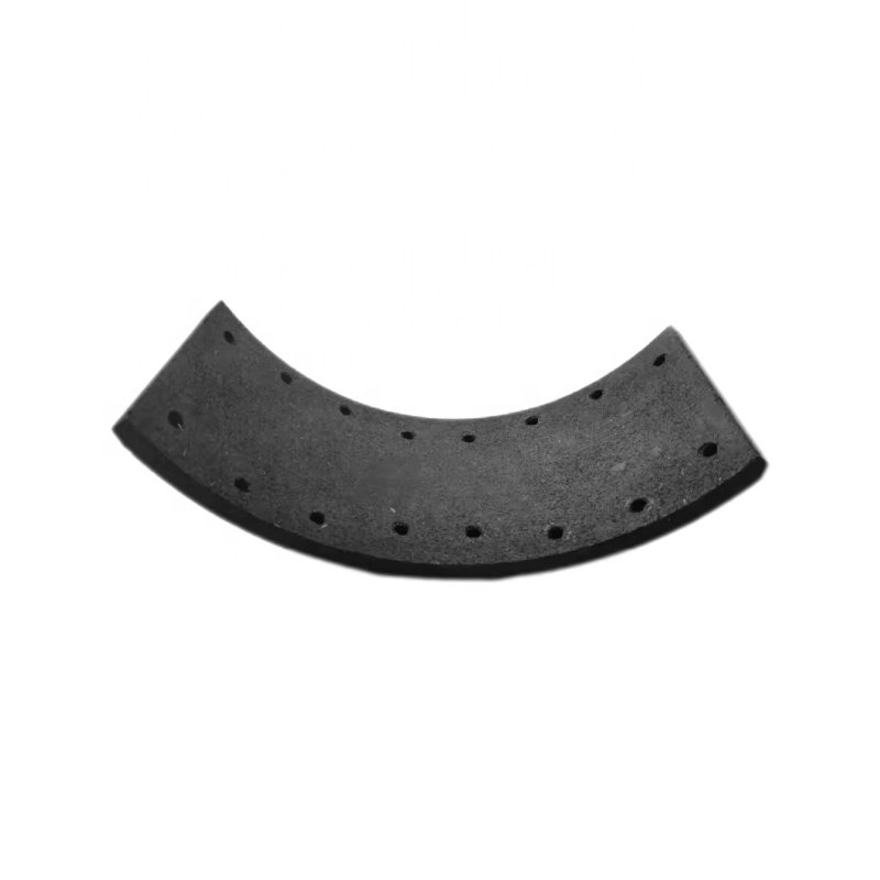 Non-asbestos OE 5475 16 Holes Truck Brake Lining Brake Shoes With Rivets for ISUZU NQR 4.3