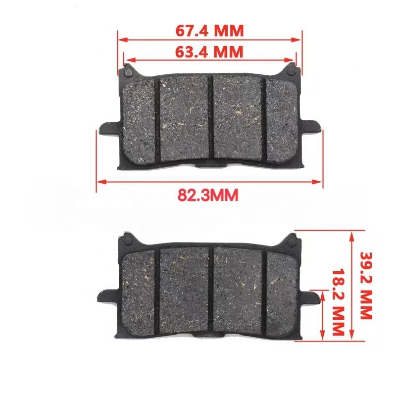 FA679 Motorcycle Parts and Accessories Brake Pad for HONDA CB 125 R 300 CBR 650 RA 2AC ADV 750 H ADV X DCT CRF 1000 CRF1000 LAG