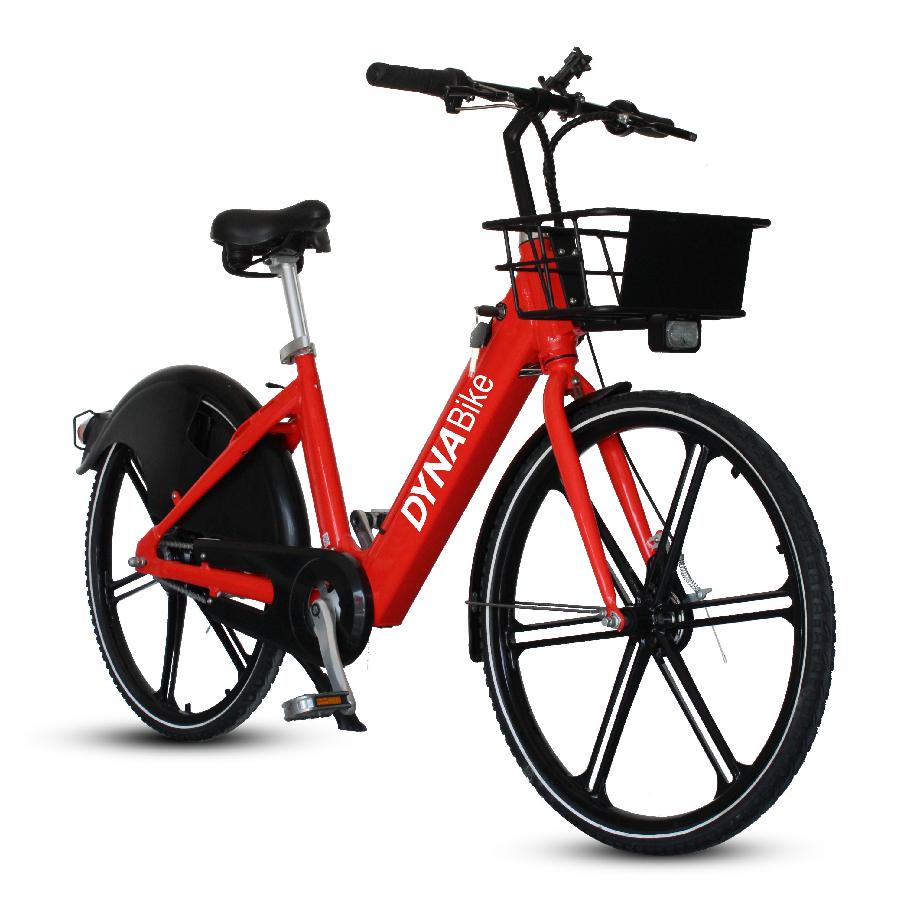 Sharing E-Bike 36V 350W , 10.4Ah Removable Lithium Battery Electric Bicycle