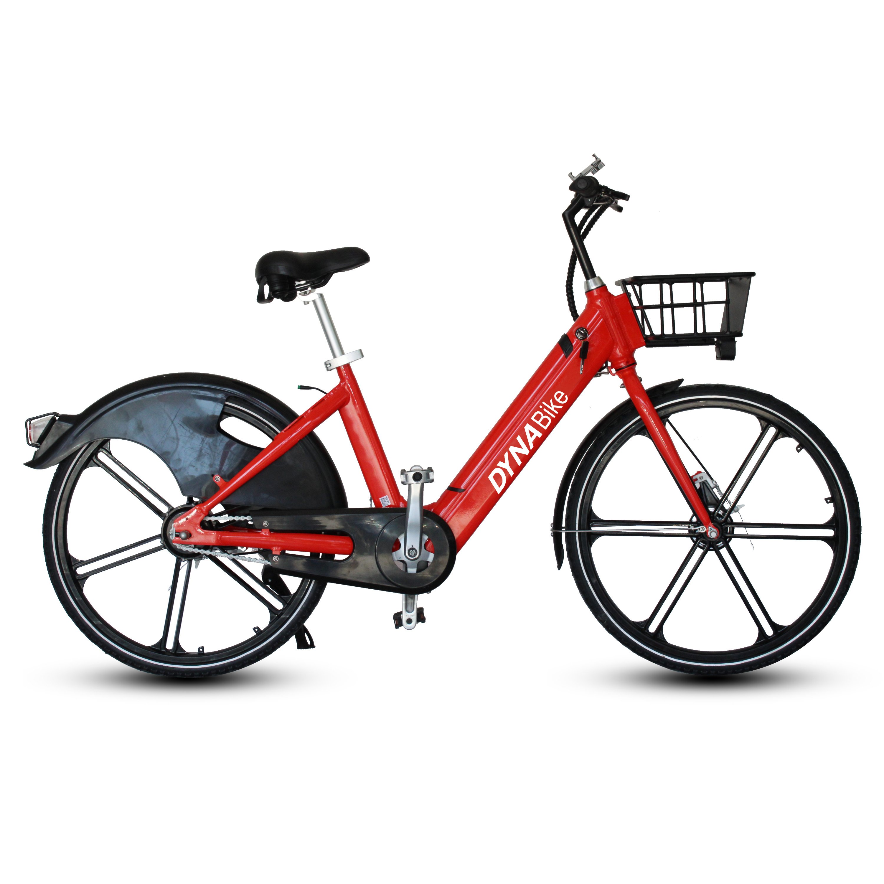 Sharing E-Bike 36V 350W , 10.4Ah Removable Lithium Battery Electric Bicycle