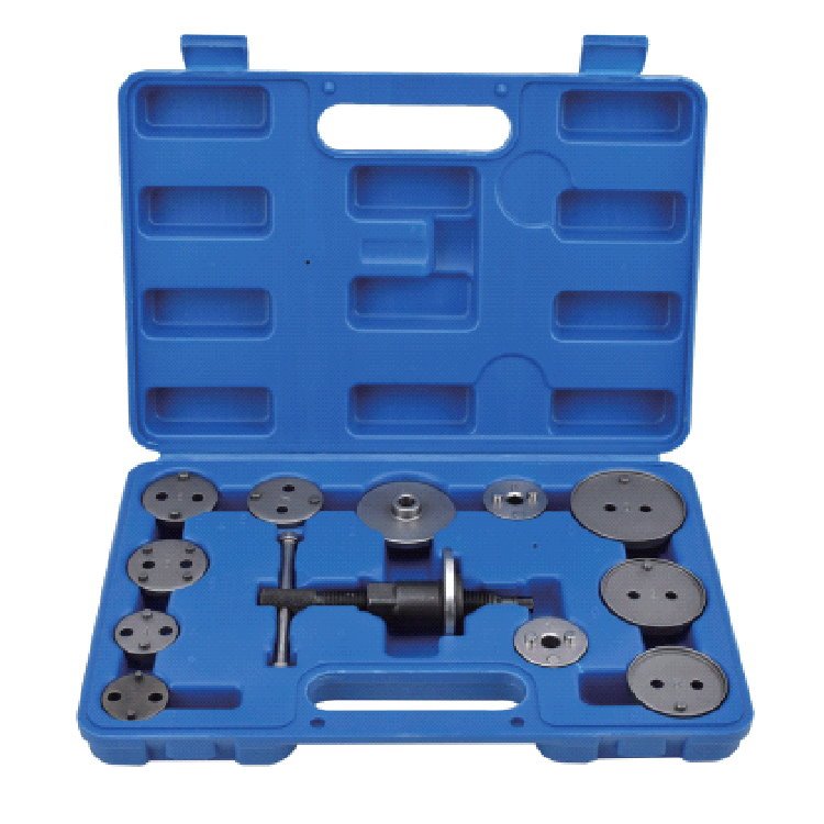 Brake Piston Push-Back/Wind-Back Kit,with 10 Adaptors, Storage Case