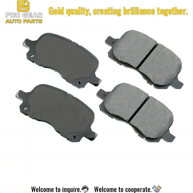 High Performance Auto Brake Systems Front Rear Brake Pads for Ford Chevrolet Front Pad Brake