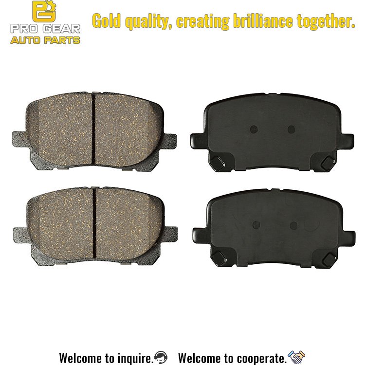 High Performance Auto Brake Systems Front Rear Brake Pads for Ford Chevrolet Front Pad Brake