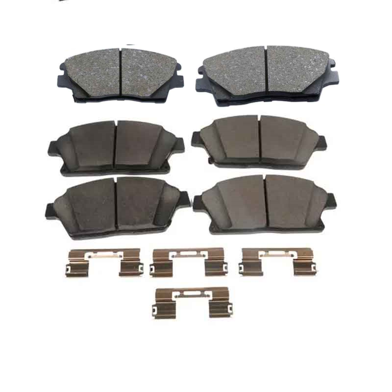 D1592 Brake Pad Making Machine Auto Parts Brake Pad Pastillas De Freno Ceramic Disc Pad For Nissian Versa Brakes