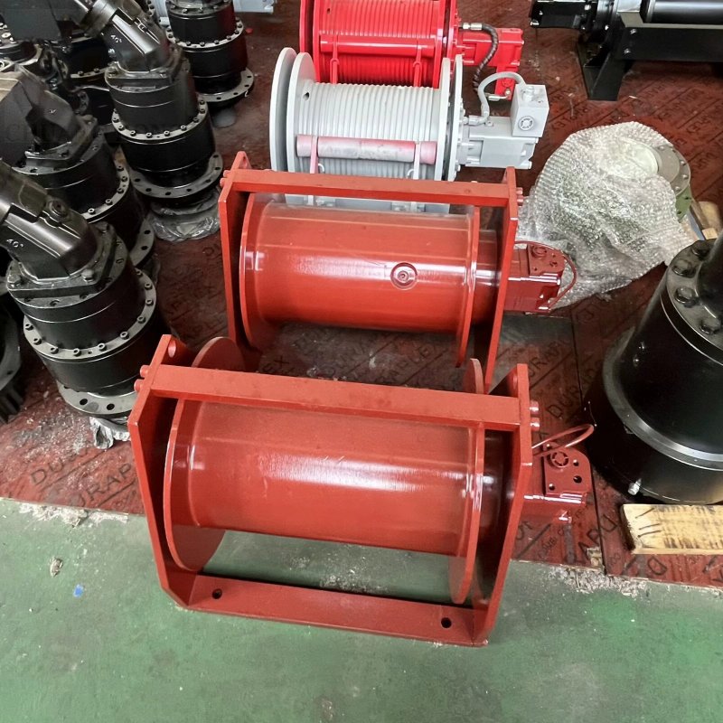 Single Drum Customized 4 Ton 5 Ton 8ton Hydraulic Towing Marine Winch Fishing Net Hydraulic Winch