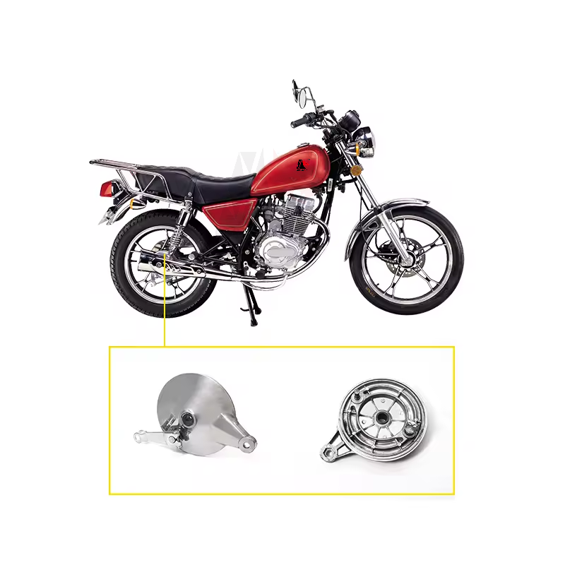 Factory Wholesale High Quality Motorcycle Brake Drum for the New Motorcycle AX100 Brake Drum Motorcycle Brake System