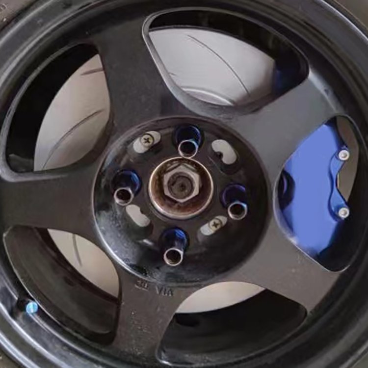 Performance Parts Brake Systems 4pot Spoon Big Brake Kit 285MM Brake Disc for honda Fit civic Ek Eg for Car with 15 ''wheels