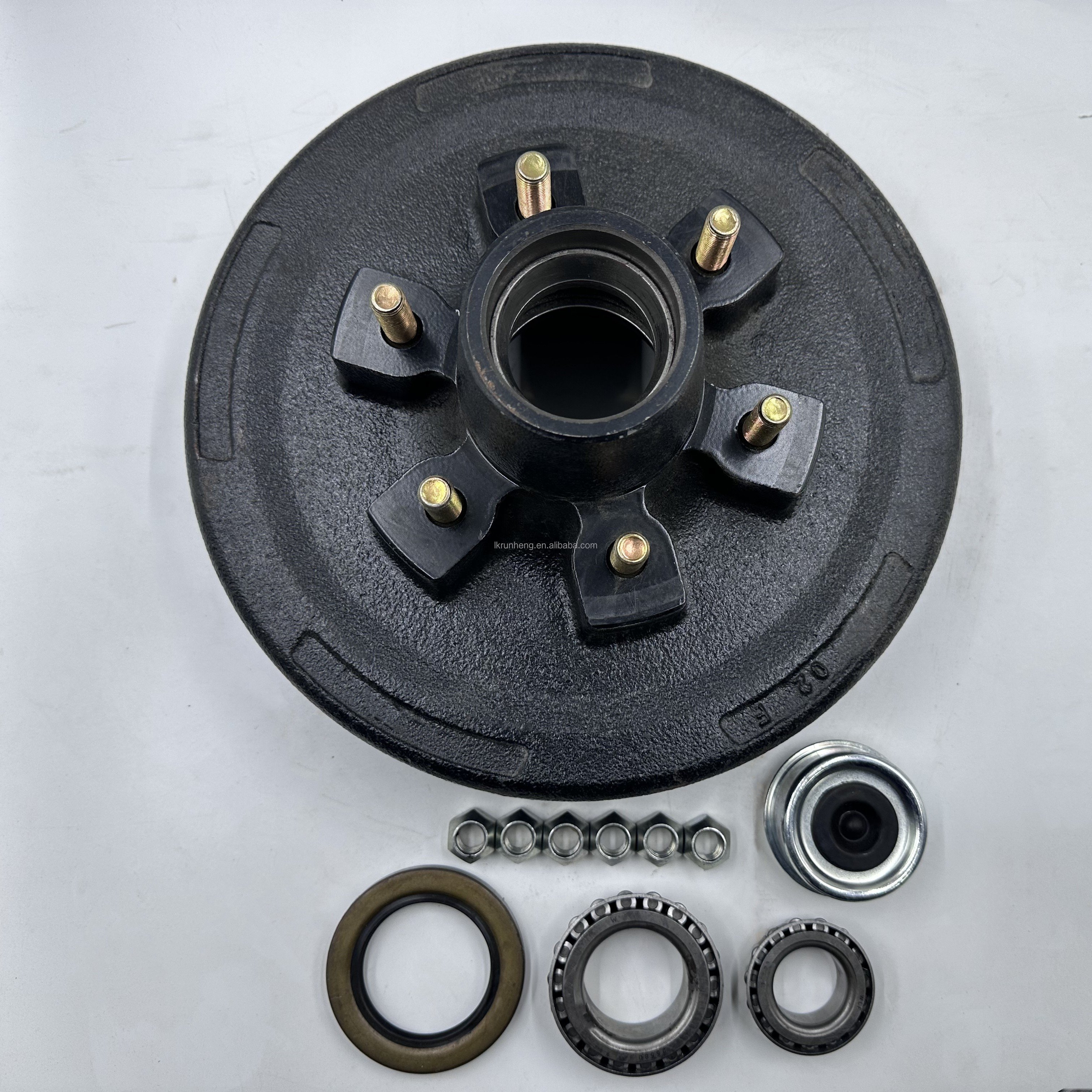 Trailer Wheel Hub,Galvanized Trailer Hub Kit,Hub Repair Kit Assembly Stud With Electric Brakes
