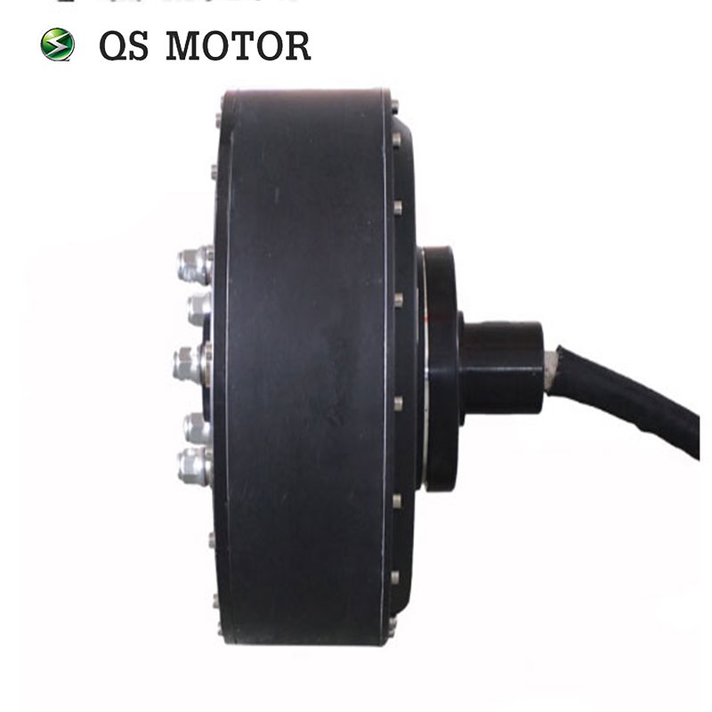 SiAECOSYS QS 4wd 12000W V4 96V 146kph Hub Motor with SIAPT96800 Controller Power Train Kits for High Power Electric Car
