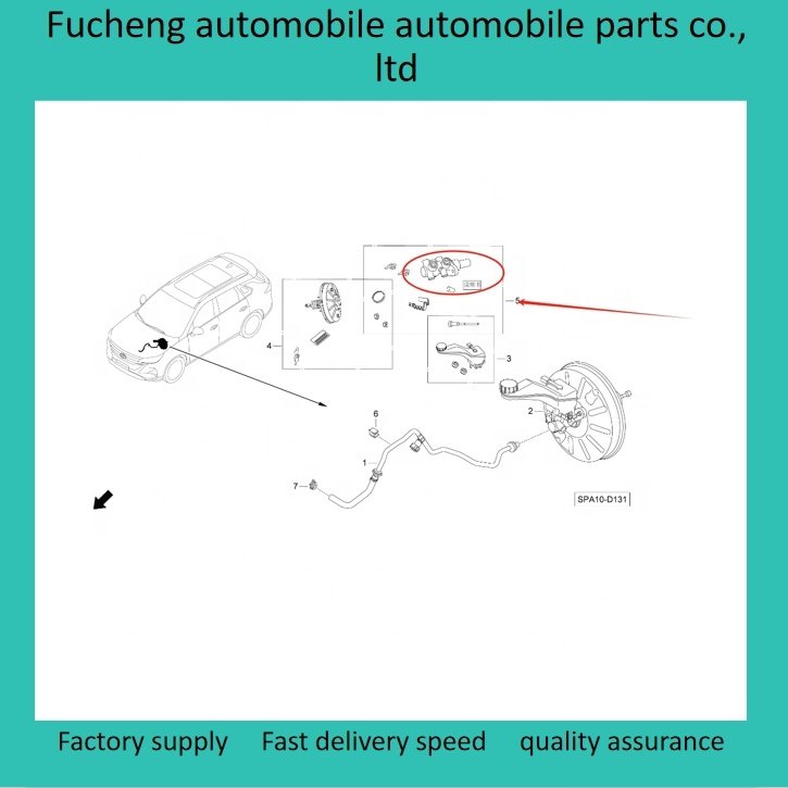 For GAC Brake Master Cylinder Assembly 8835508ASV0100
