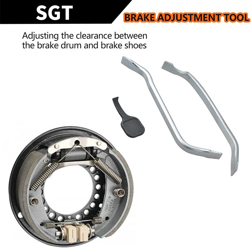 Car Auto Tools 8PCS Drum Brakes Adjusting Service Repair Tool Spring Compressor