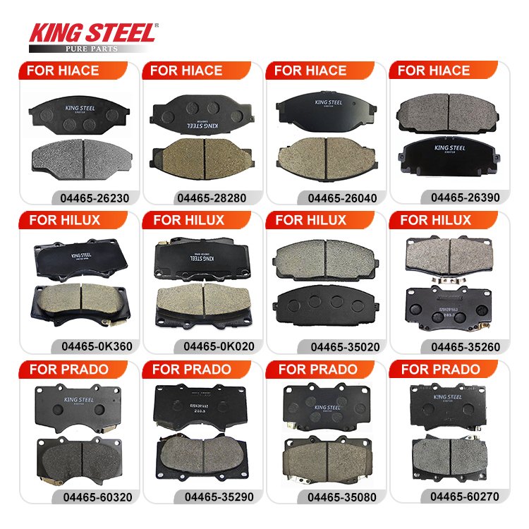 King Steel China Factory Brake Pad D40601LB0A D40601LB8E D40606JL0A Car Brake Pad for INFINITI QX56 QX80 NISSAN Patrol Armada