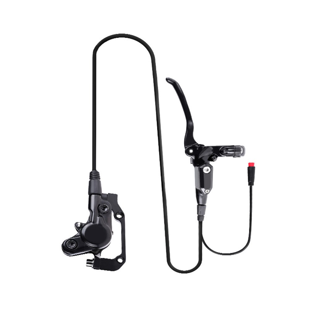 Tri-cycle Bike Caliper Cargo Ebike Sensor Control 3 Finger Forged Aluminum Lever Electric Tricycle Hydraulic Disc Brake