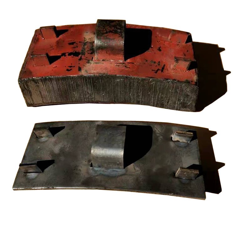 Railway Train Brake Shoes Heavy Duty Cast Iron Brake Shoes