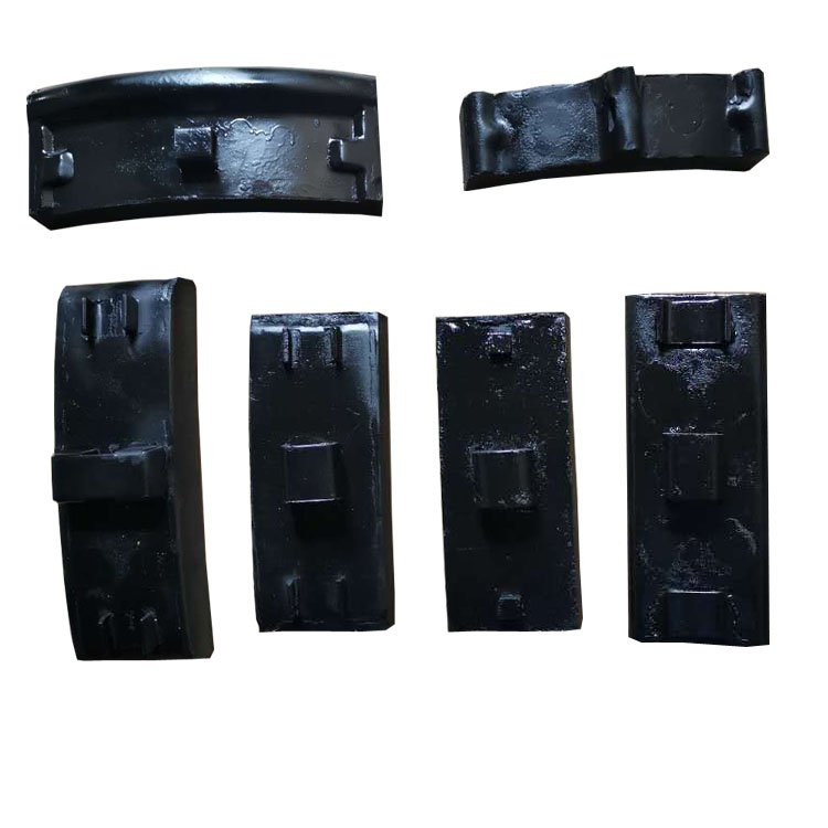 Railway Train Brake Shoes Heavy Duty Cast Iron Brake Shoes