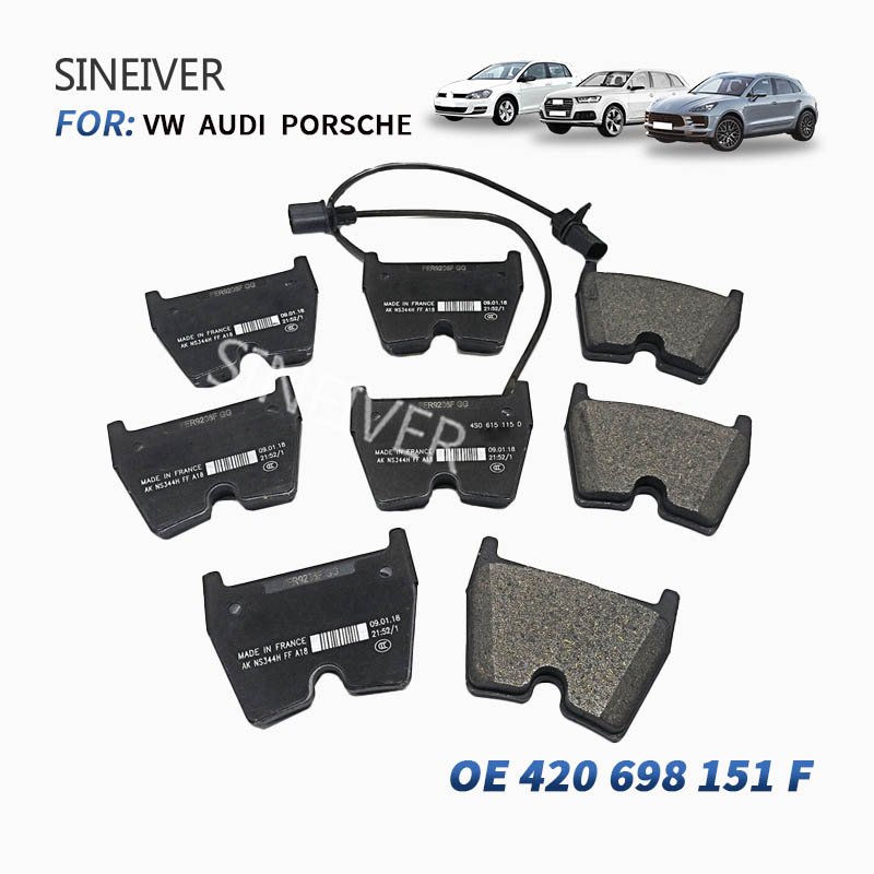Applicable to Audi R8 2013-2015 420698151D Auto Parts Brake System Brake Pads
