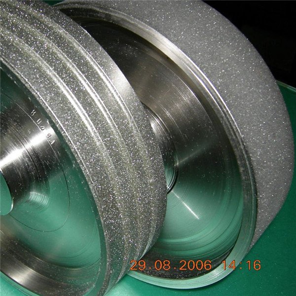 Electroplated Diamond Slitting Cutting Wheel Chamfering Round Edge Diamond Grinding Wheel Glass Brake Pad Brake Shoe