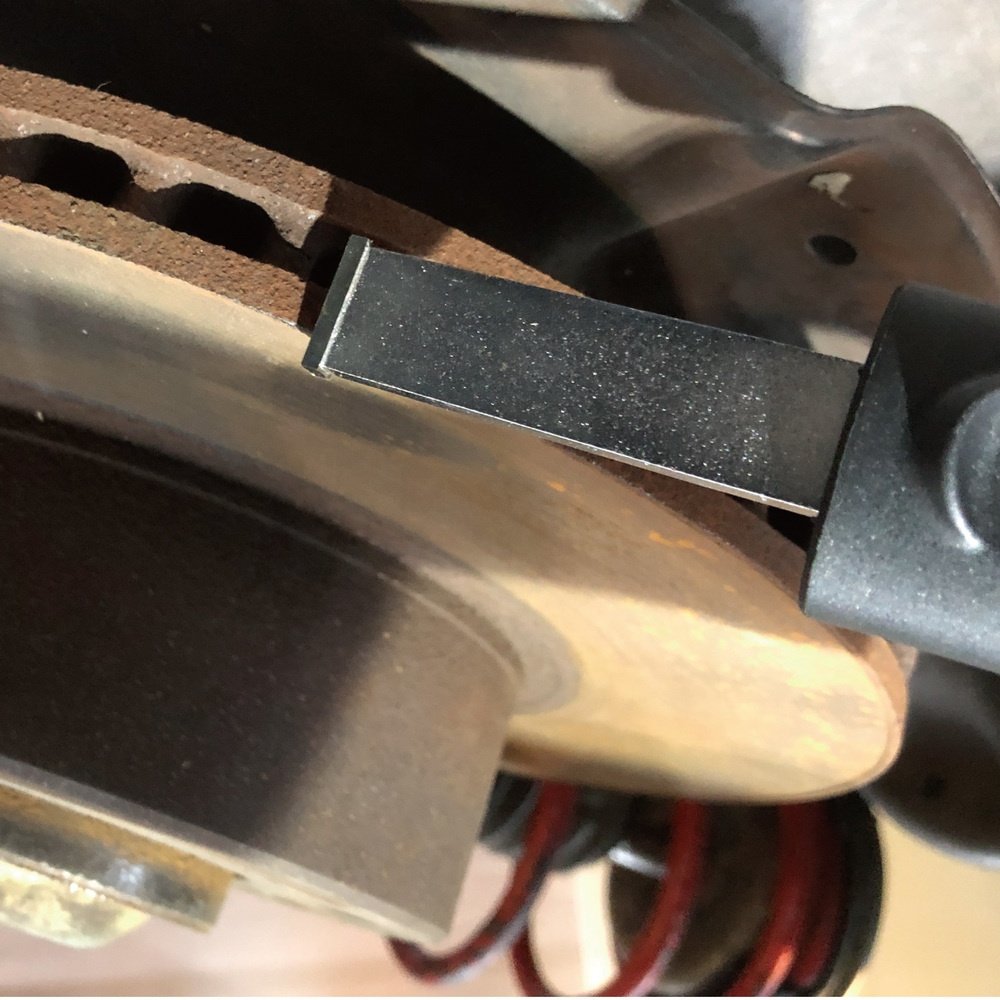 Carbide Scraper Tool Carbide Scraper for Clean Disc Brake Caliper Slides