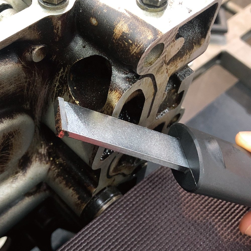 Carbide Scraper Tool Carbide Scraper for Clean Disc Brake Caliper Slides