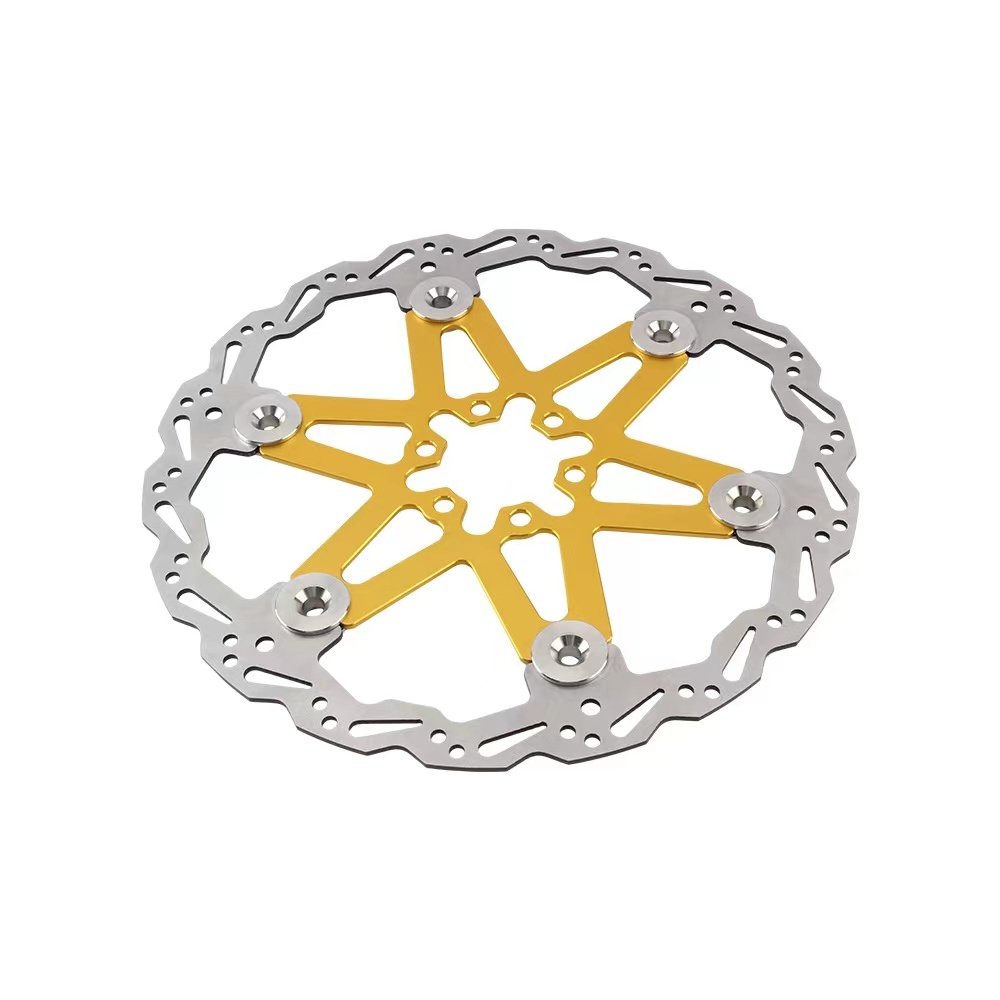Custom Stainless Steel with Aluminum Carrier Anodized Color Floating Brake Disc for Surron Light Bee Talaria Segway